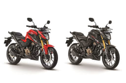 Apart from Mat Marvel Blue Metallic, the CB300F is also available in Sports Red and Mat Axis Grey Metallic.
